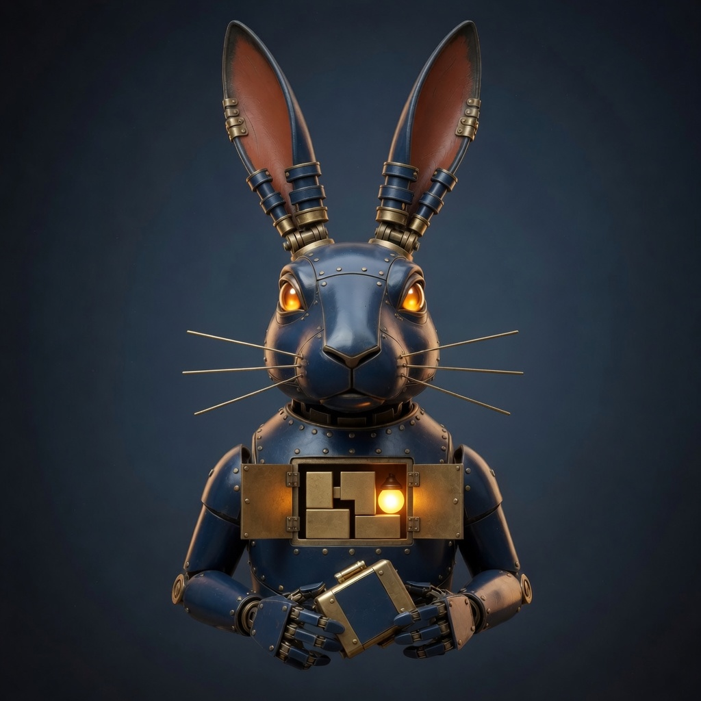 Developer, Implementation and iteration, shown as a Clockwork Fam identity portrait on a dark studio background.